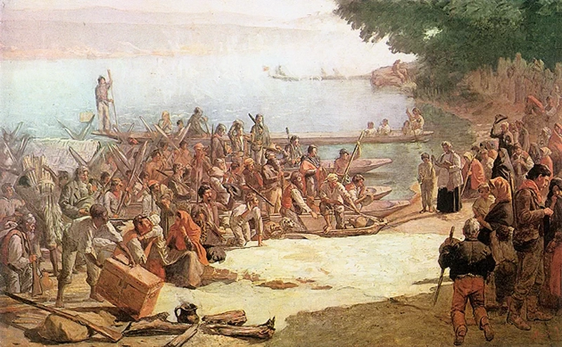 Júnior - Studio della partenza di Monção, 1897, Pinacoteca do Estado de São Paulo